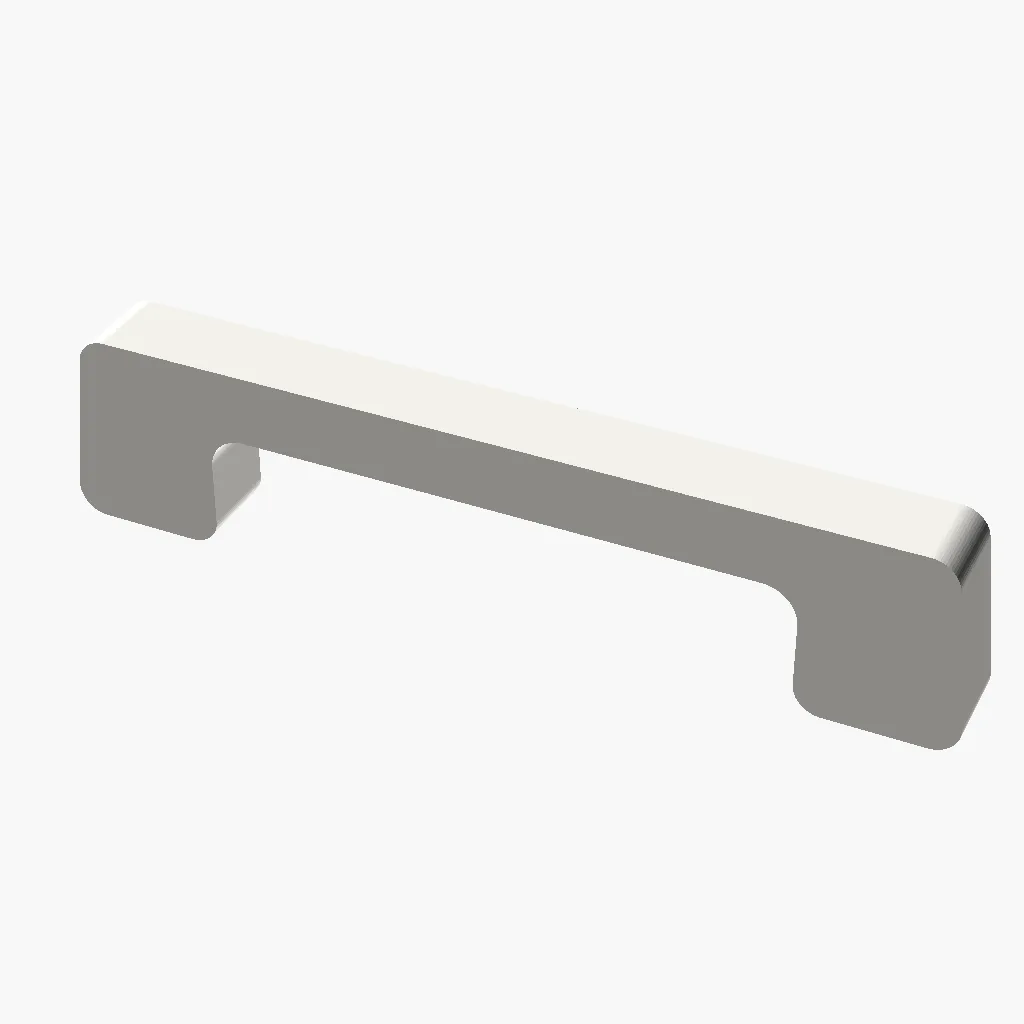 3D-modellen av Skaphåndtak for gamle hullavstander, 2 stk
